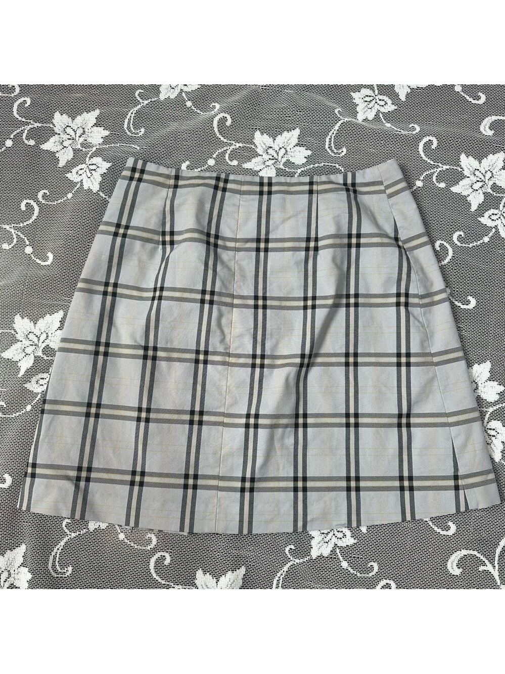 Aritzia Sunday Best Yuri Plaid Mini Skirt Sz 0 - Picture 5 of 11